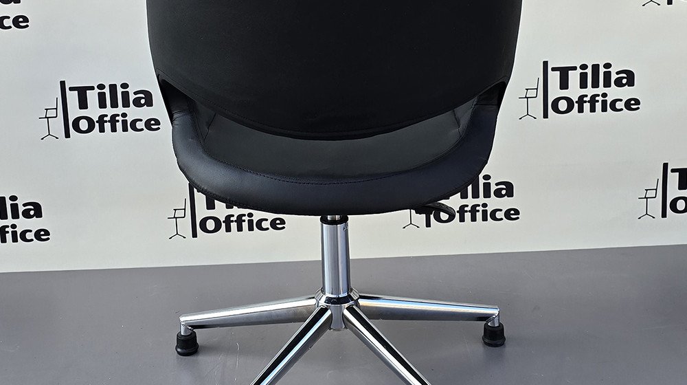 Flora Kesim Tarama Çalışma Bekleme Koltuğu Krom Konik Sabit Ayak